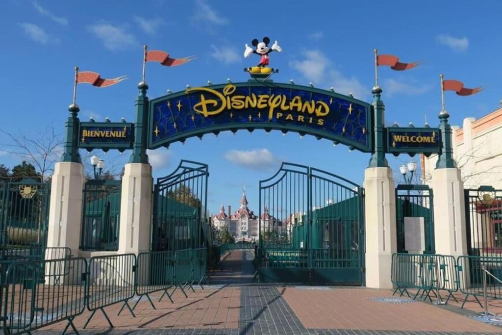 Bonsai Disneyland Jo Paris 2024 Avec Parking Apartamento Bailly-Romainvilliers Exterior foto